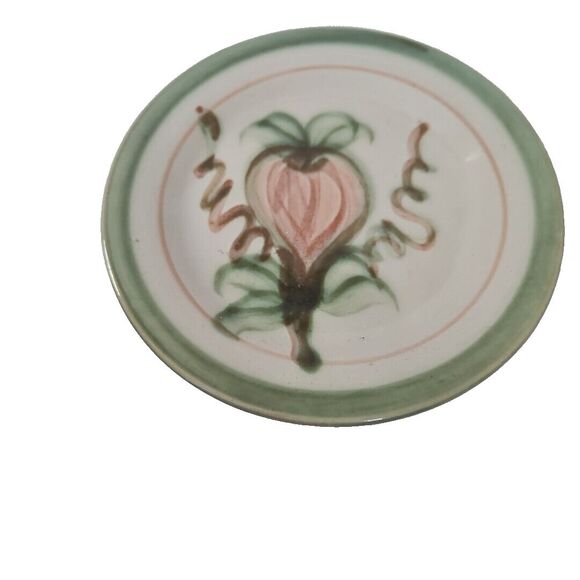 John B Taylor Louisville Stoneware Ceramics Harvest 6 1/8" Bread Plate - Picture 3 of 5